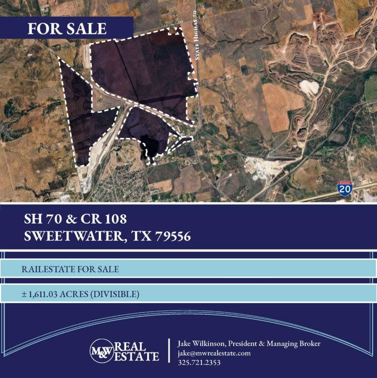 SH 70 & CR 108, Sweetwater, TX 79556